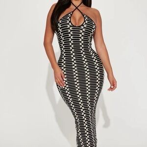 Fashion Nova Morocco Knit Midi Dress